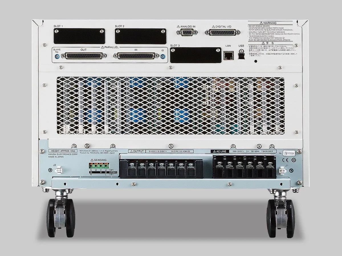 PCR6000WE2 背面面板