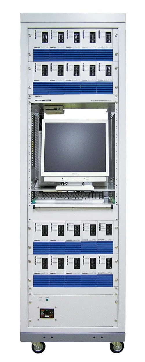 充电和放电测试系统(PFX2021 x 20单元安装系统)